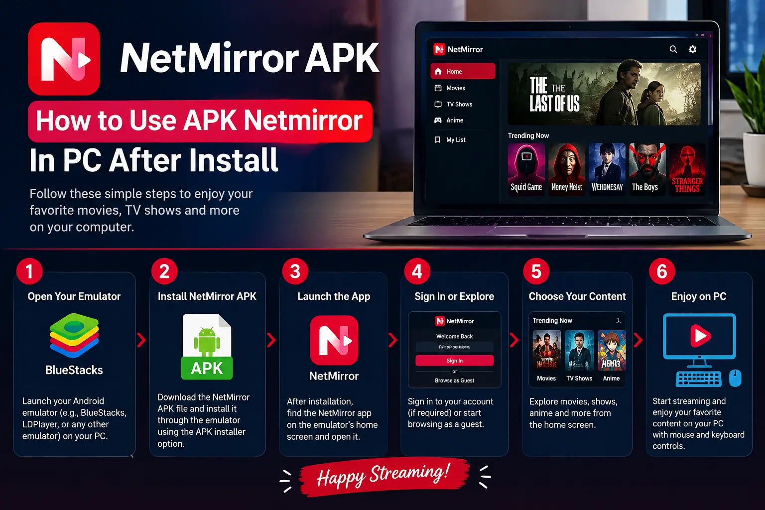 NetMirror For PC Download Step by Step Guide Know How to Download and Use it